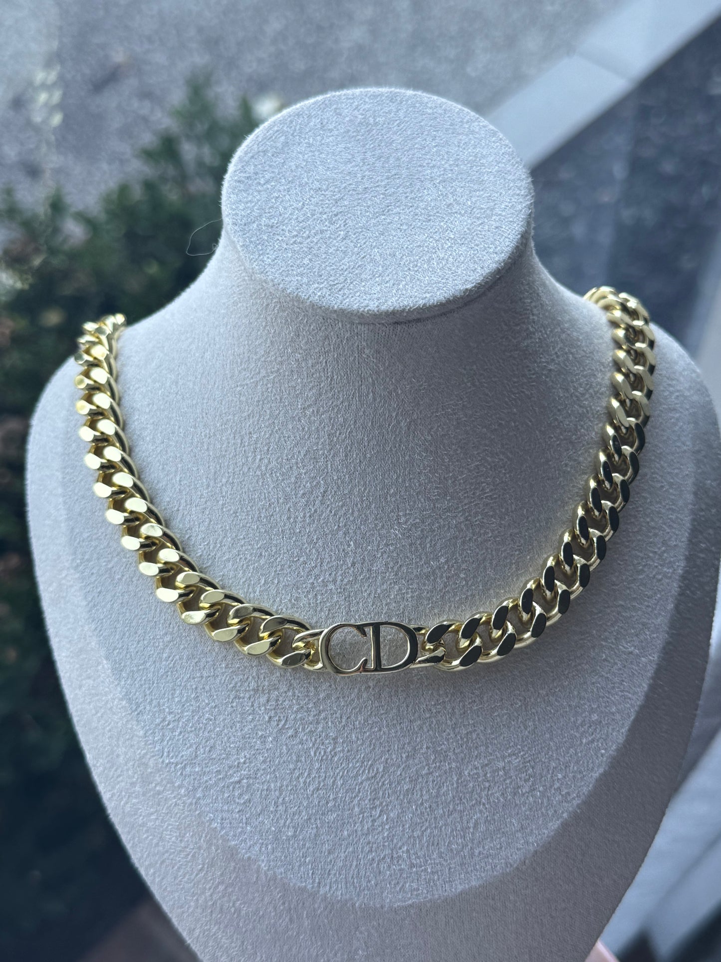 CD Chain Necklace