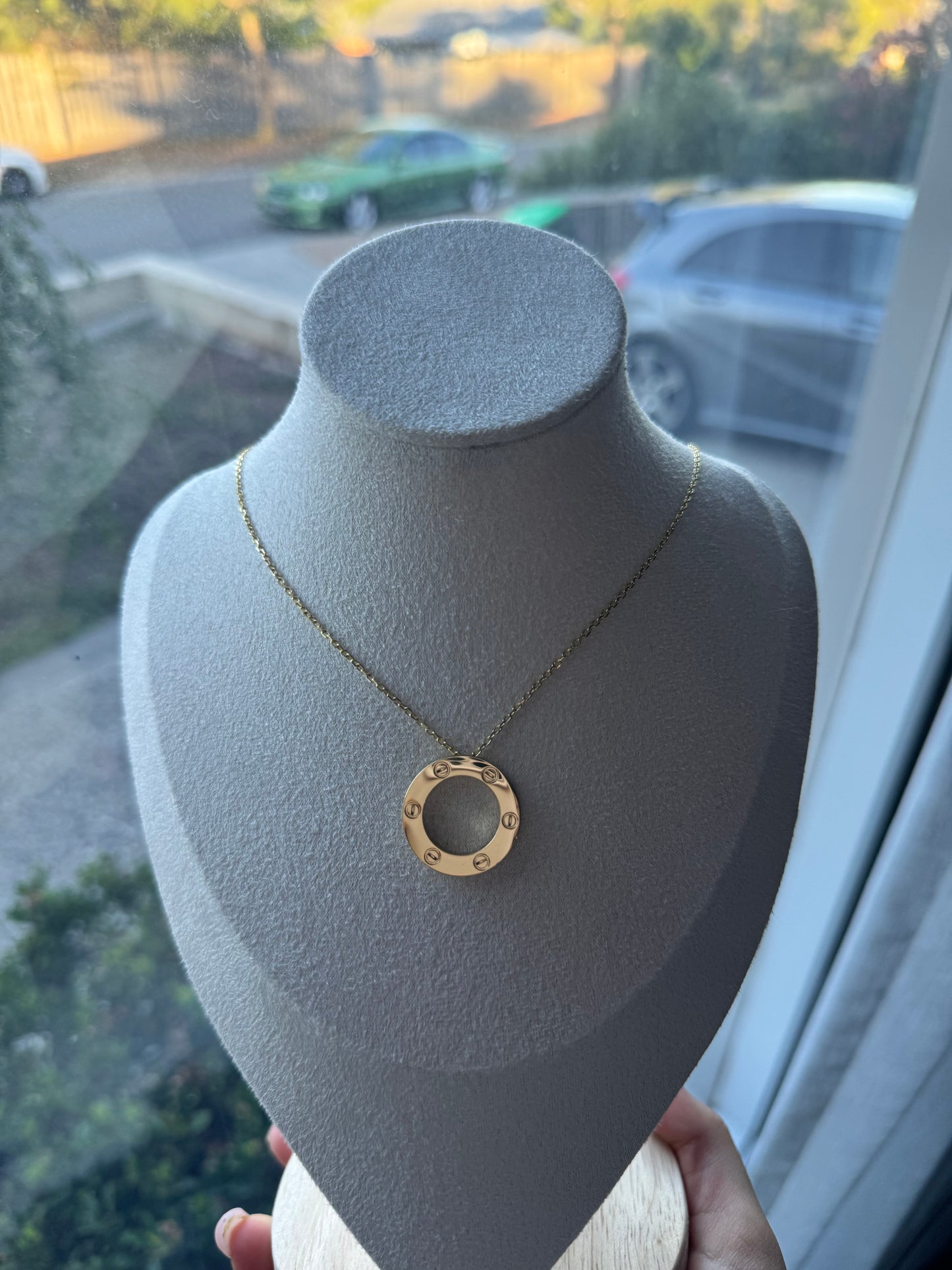 Circle Love Necklace