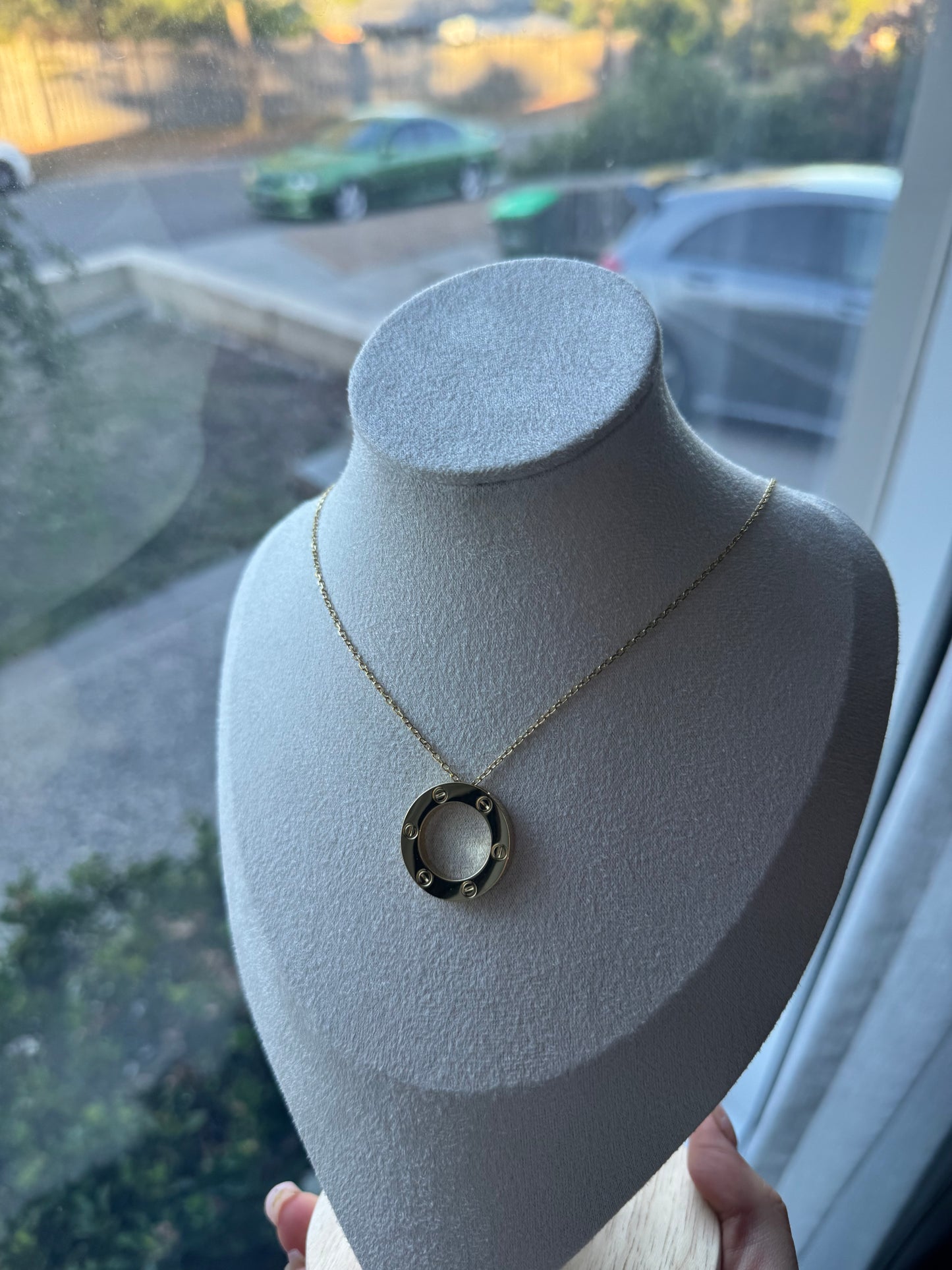Circle Love Necklace