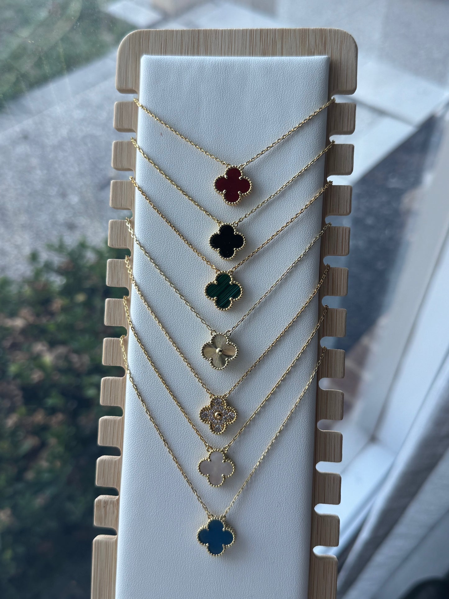 Gold Clover Necklace