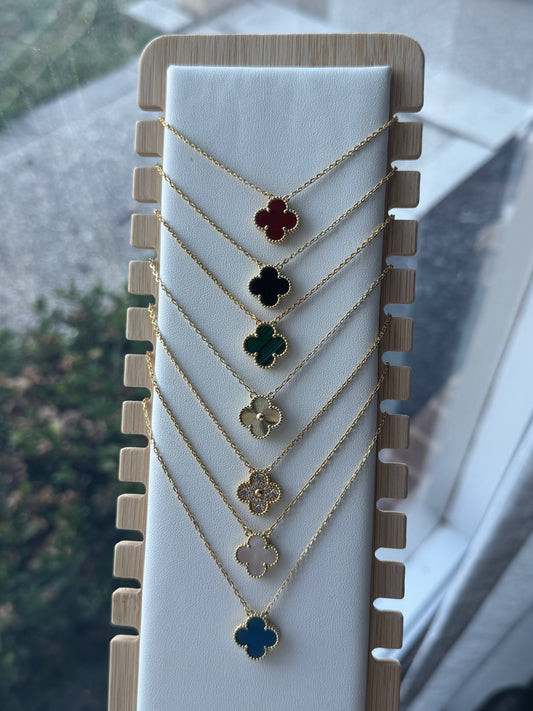 Gold Clover Necklace