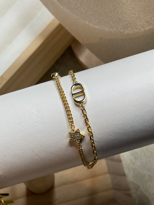 Bella Duo Chain Bracelet