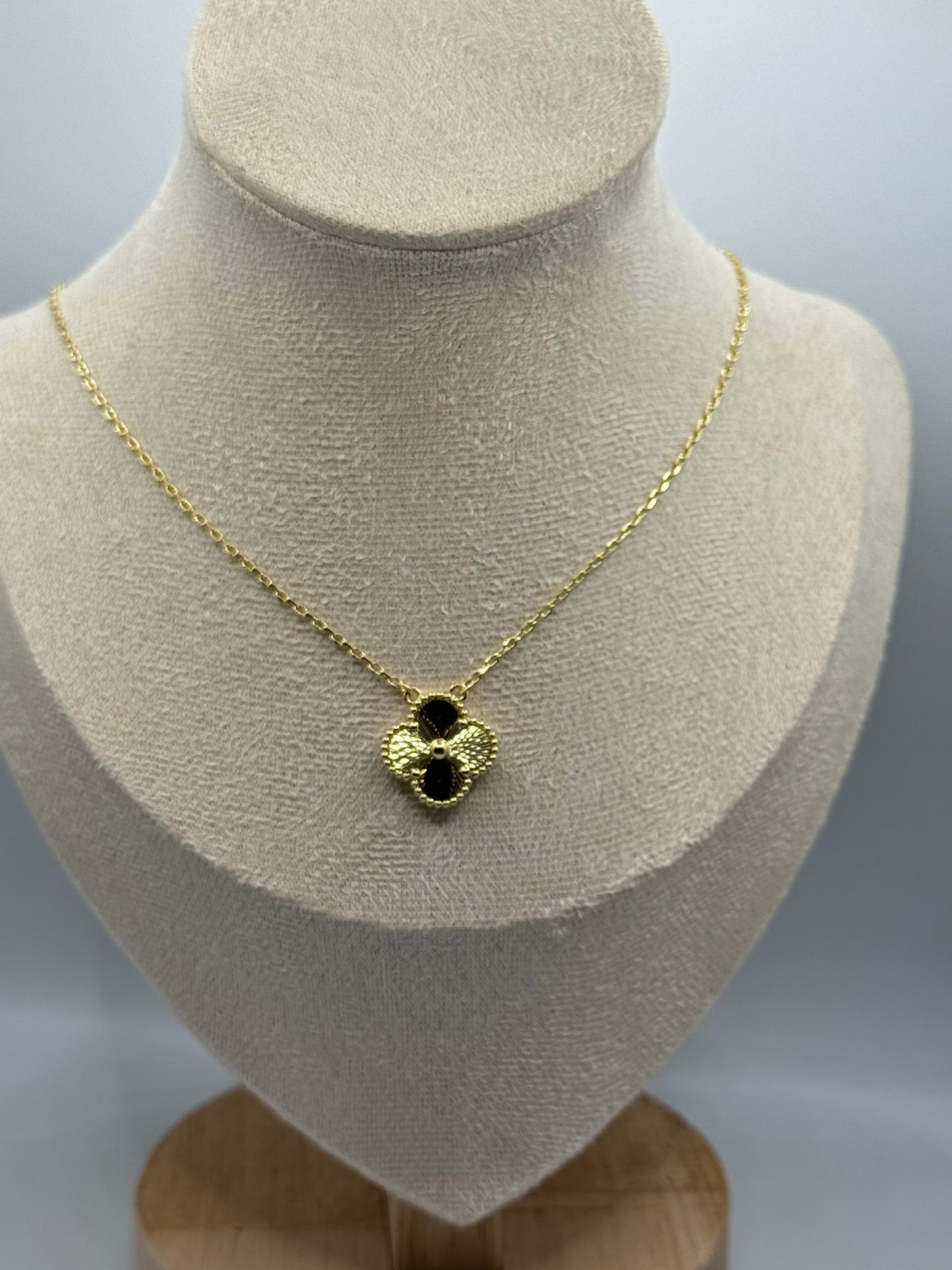 Gold Clover Necklace